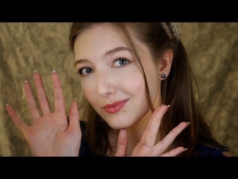 ASMR Hand Movements & Ear to Ear Whispers