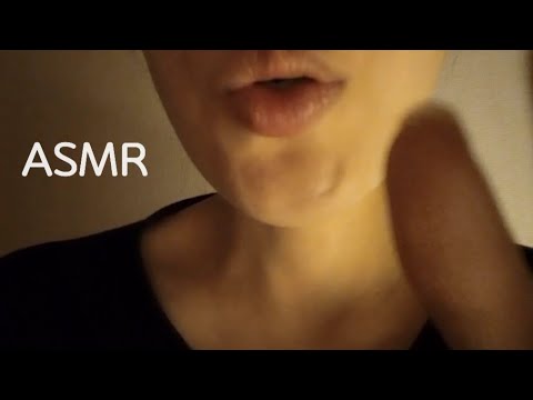 ASMR (SUB) Spit Painting You💓soft spoken mouth sounds