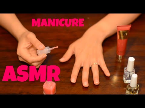 ASMR Manicure Whispering Ramble Show and Tell💅
