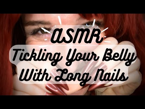 ASMR | Tickling Your Belly with Long Nails ☺️
