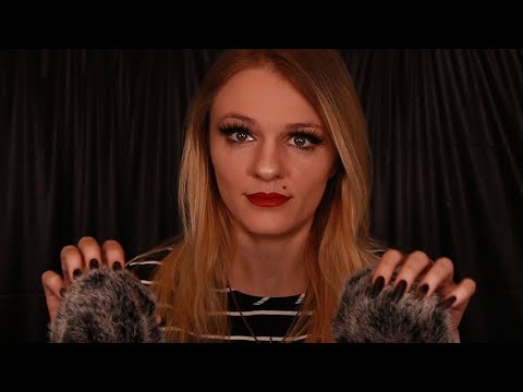 ASMR - Fluffy Mic Scratching & Random Whispers - For Relaxation & Sleep