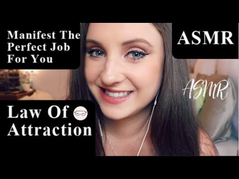 ASMR Manifesting Your Dream Job | Law Of Attraction | Relaxing Voice | Whispering | Hand Movements