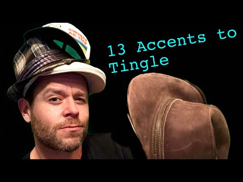 ASMR | 13 Accents to Tingle (role plays)