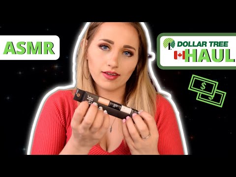 💲🌳 Dollar Tree Haul ASMR | soft spoken, package sounds, tapping