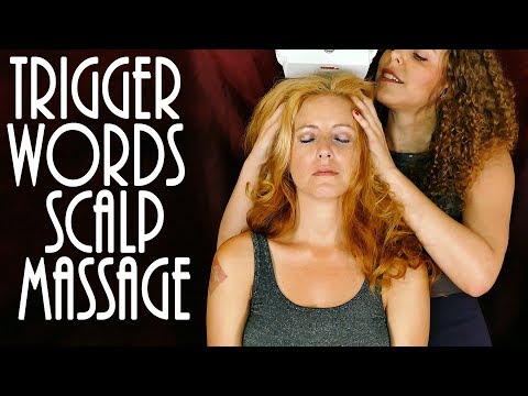 ASMR Trigger Words + Scalp Massage = Sleep