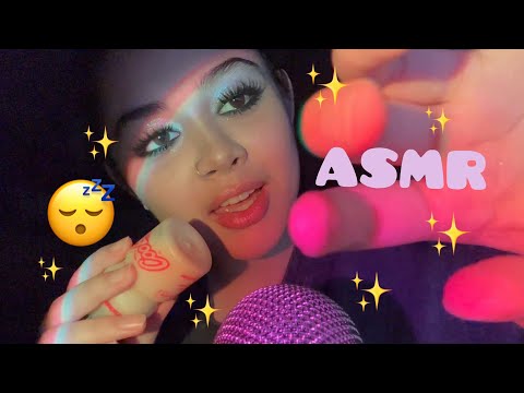 ASMR | assorted triggers for the background | tapping, scratching, whispers
