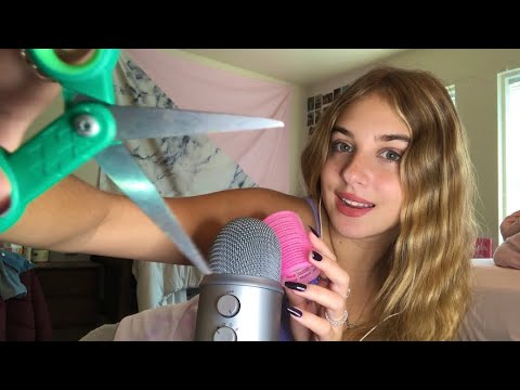 ASMR triggers for tingles and sleep ⭐️ tapping, mic triggers, whispering