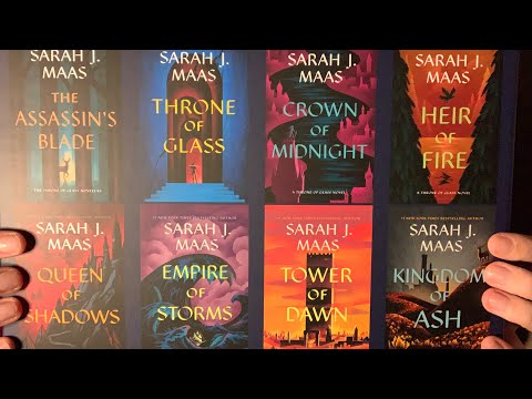 asmr | book review 📚 throne of glass series