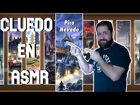 ASMR EN ESPAÑOL - CLUEDO THE CLASSIC MYSTERY (TABLERO PICO NEVADO)