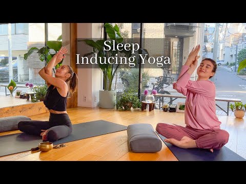 ASMR My FIRST Time Trying SLEEP Yoga in Tokyo, Japan (Soft Spoken)