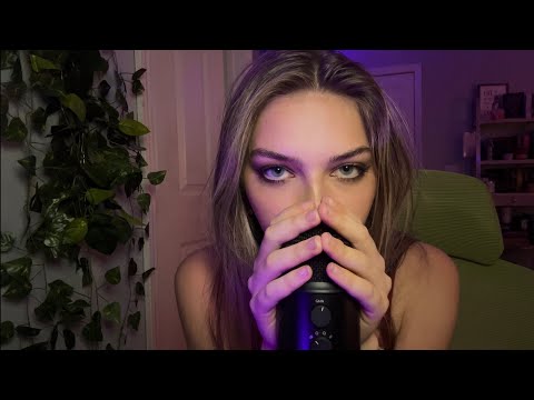 ASMR | Tingly Clicky Mouth Sounds, For Sleep, Gentle, Visuals, Trigger Words, Hand Sounds