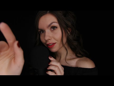 ASMR • Hand Movements with Mic Touching & Whispers