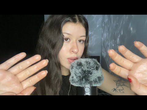 ASMR spit painting and drawing on you