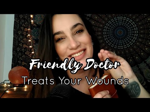 Fast & Aggressive ASMR Doctor Roleplay • Treating & Caring for Your Wounds (For Pablo!)