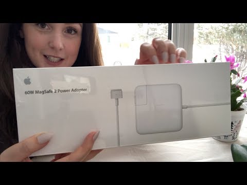 ASMR Unboxing Apple Macbook Charger [w/ Tapping]