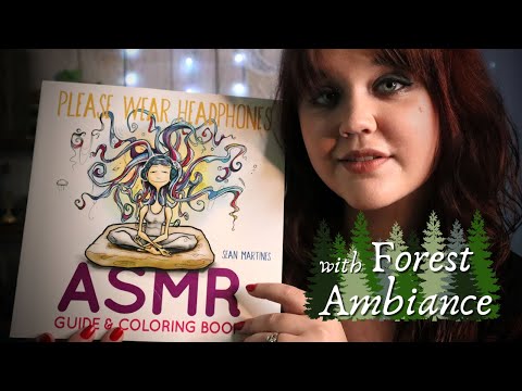 ASMR Coloring Book (With Ambiance) | Pencil Sounds and Nature Ambiance for Sleep and Relaxation!