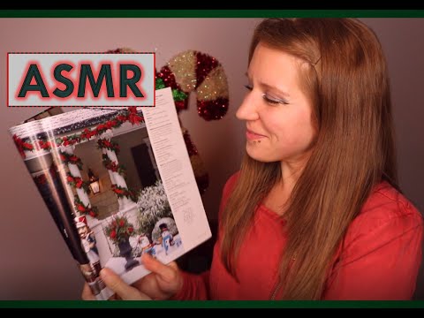 ASMR - Christmas Shopping Magazine Service