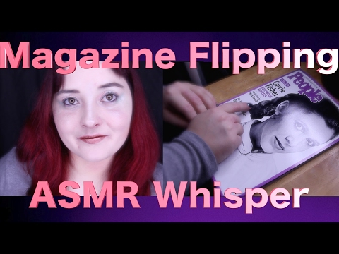 ✨ Magazine Flipping ✨ Tapping ✨ Whisper ✨  For Carrie & Debbie