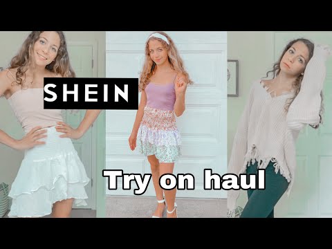 SHEIN tryon haul and review! Adorable clothes!