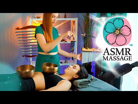 ASMR Sound Therapy with Tibetan Singing Bowls. Relaxing Meditation.