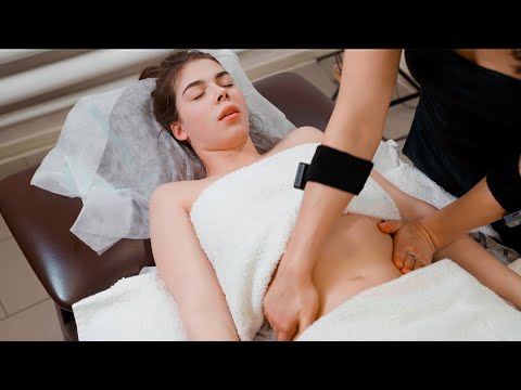 GENTLE ASMR BELLY AND NECK MASSAGE: RELAXATION WITH LISA