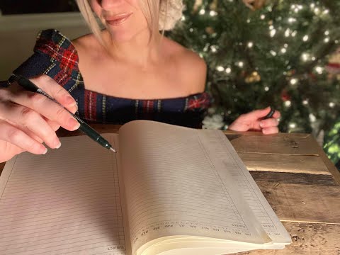 ASMR Personal Attention - Help me write a letter to Santa (Soft spoken)