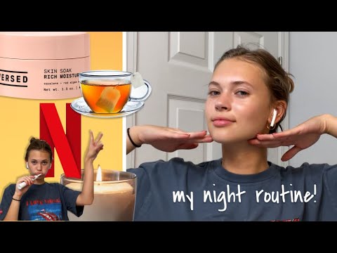 ASMR | My Relaxing Night Routine - tips for a self-care, night time reset (voiceover, whisper, vlog)