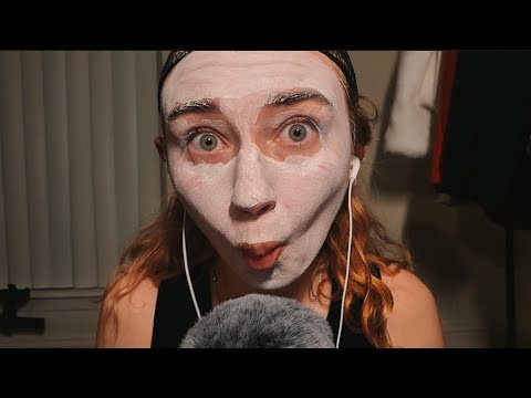 Skin Care Routine After Coming Back From My Boyfriends House 🏡 Asmr