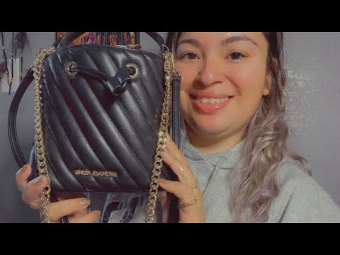 ASMR Vlogmas Day 9| ✨What’s in my bag 👜- lots of tingles & whispering ✨