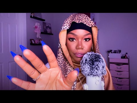 ASMR | Inaudible ✨ Unintelligible Whispers w/ Nail On Nail Tapping