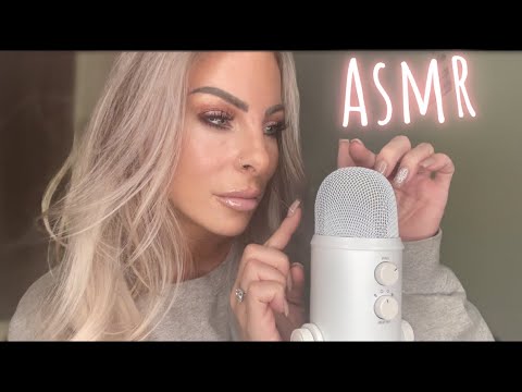 ASMR Whispering While ALMOST Touching The Mic 🎙For Intense ASMR Tingles ✨