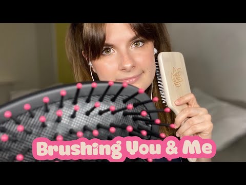 ASMR | Brushing Your Hair & Mine♥️