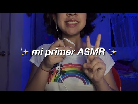 mi primer video de asmr ♡ // crysta asmr