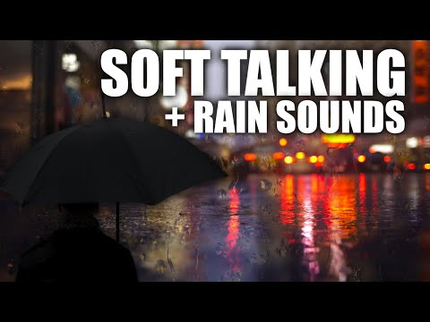 ASMR Soft Talking & Rain Ambience To Relax You ☔