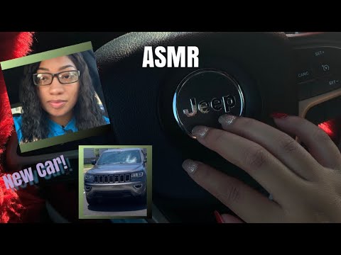 ASMR | Doing ASMR in my *NEW* CAR For 7 Minutes! (Tapping Sounds)