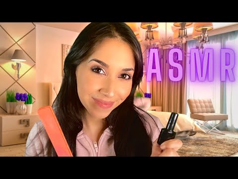 Sister does your manicure |  asmr roleplay ✨ asmr ramble