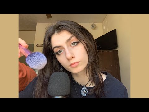 asmr mean girl does your makeup 💄
