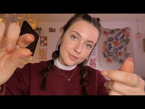 ASMR Plucking Away Your Negative Energy💤🖤 (low exposure)