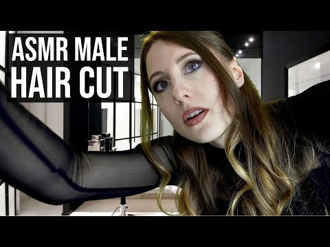 ASMR Soft Spoken Roleplay – Haircut for Men (Trimming, Scissors, Personal Attention)