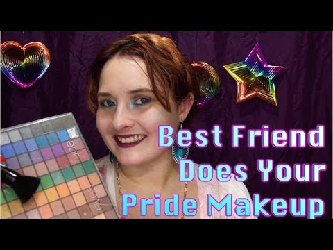 Best Friend Does Your Pride Makeup 🌈 [ASMR] Soft Spoken