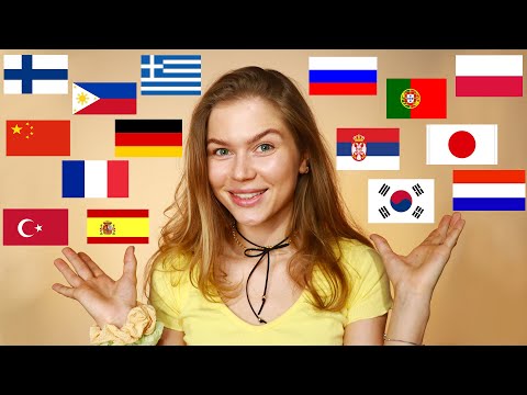 ASMR Numbers Whispered in 10 Different Languages💖