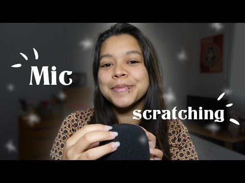 ASMR FR | Mic scratching et blabla chuchotée ❤️