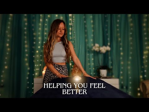 ASMR Reiki To Help You Feel Better 💐 Burnout or Illness Recovery, Personal Attention Healing Session