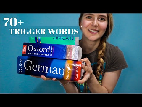ASMR 70+ Trigger Words in 3 Languages