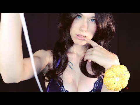 [ASMR] Brooklyn Measures Every Inch Of You 📏| Fabric Sounds | Personal Attention