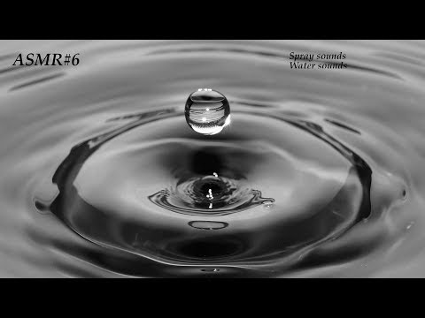 ASMR FR #6 : Bruits d'eau en binaural (spray sounds + whispering + water sounds)
