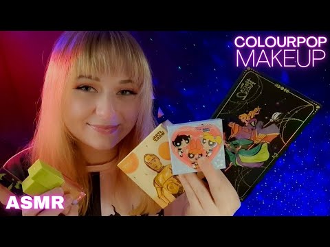 [ASMR] ColourPop Makeup Haul (Star Wars, Hocus Pocus2 & more)
