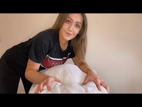 ASMR Relaxing Back/Body Massage (POV Roleplay Giving You A Massage)