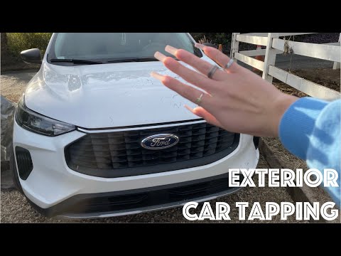 ASMR: Tapping On My 2023 Ford Escape 🚙