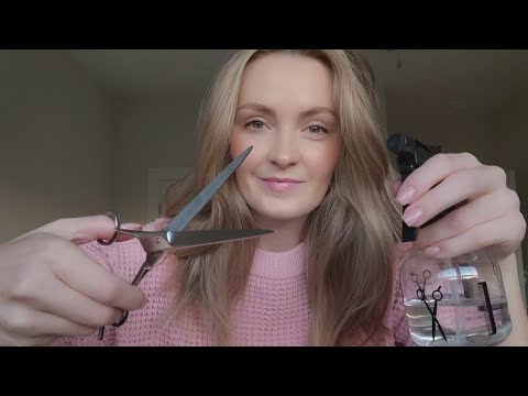 ASMR 5 Minute Fast & Aggressive Chaotic Haircut for people with 0% attention span